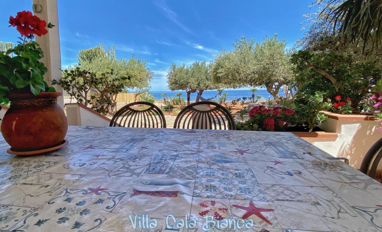 Villa Cala Bianca Castellammare del Golfo Ngoại thất bức ảnh